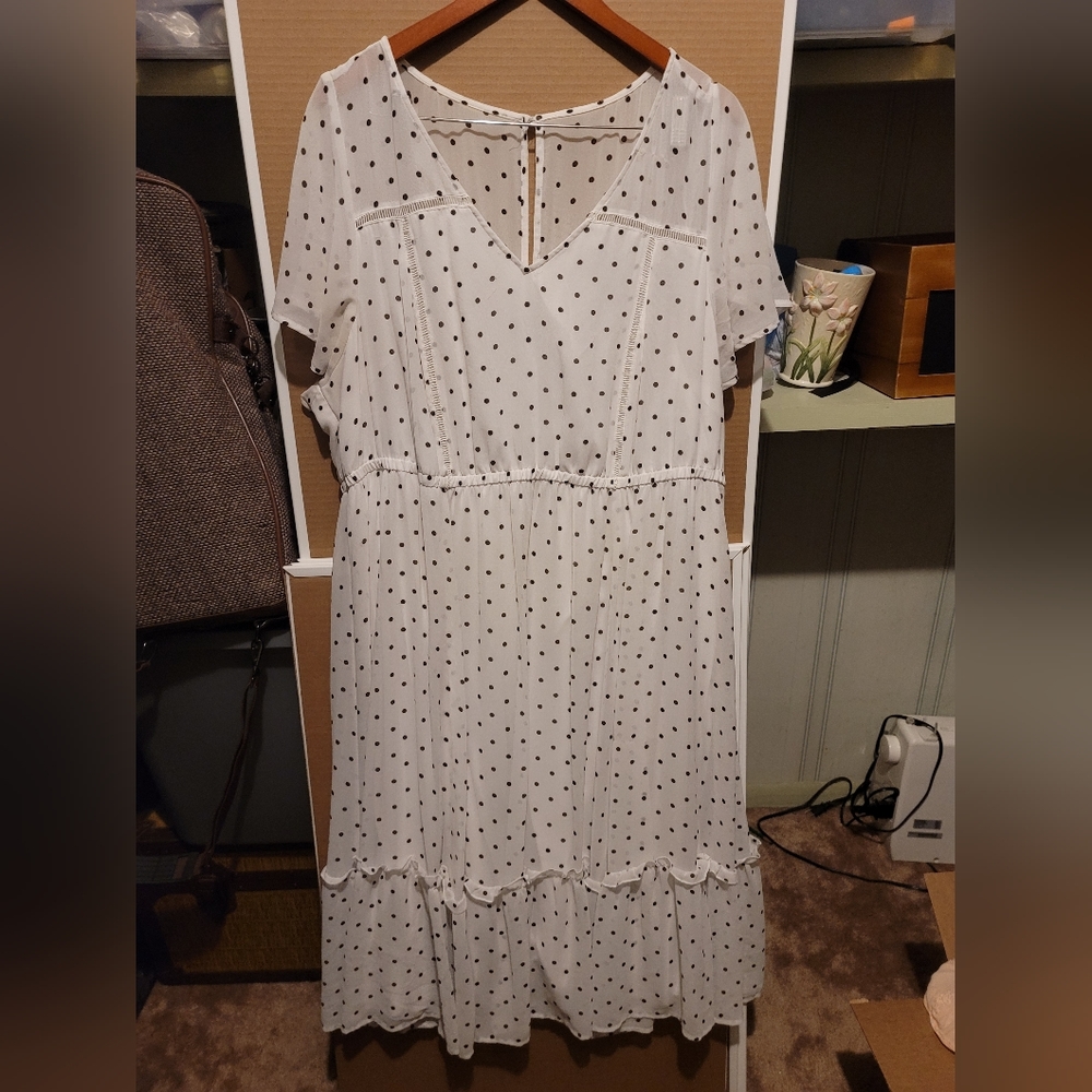 Cute polka dots dress from torrid